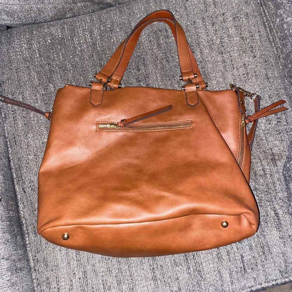 INC International Concepts Brown Tote Bag - Picture 7 of 9